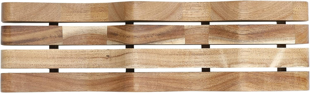 MasterClass Messerhalter aus Holz, Sicherheits- und Hygienehalter für Schubladen und Arbeitsplatten,