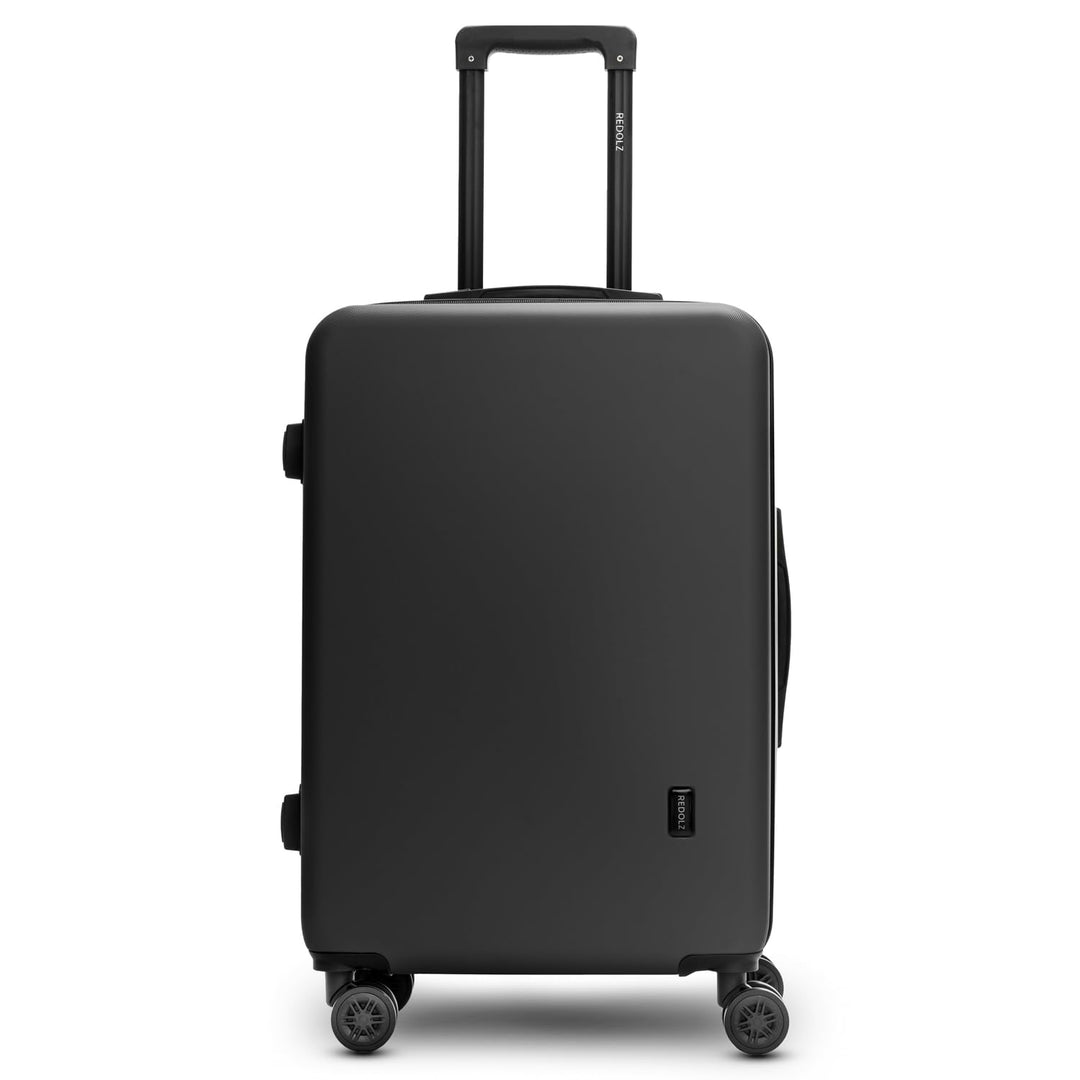 REDOLZ mittelgrosser Hartschalen Check-in Koffer | Trolley 44 x 25 x 67 cm aus hochwertigem ABS Mate