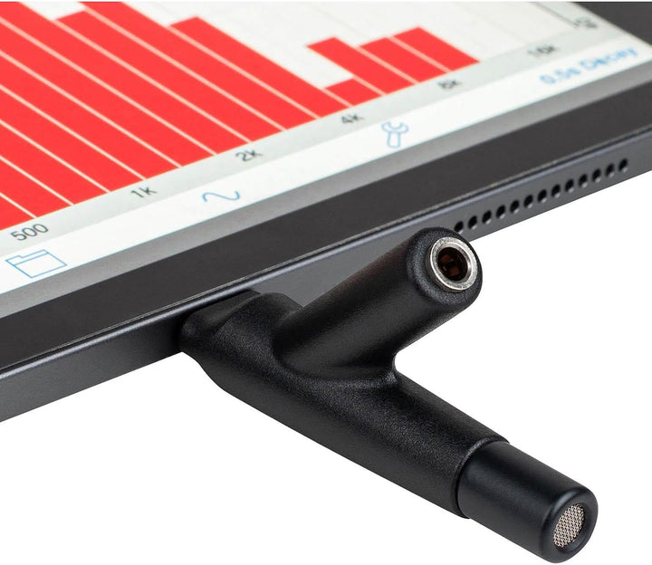 Dayton Audio iMM-6C kalibriertes USB-C-Mikrofon für iPhone, iPad, Tablet und Android, Schwarz