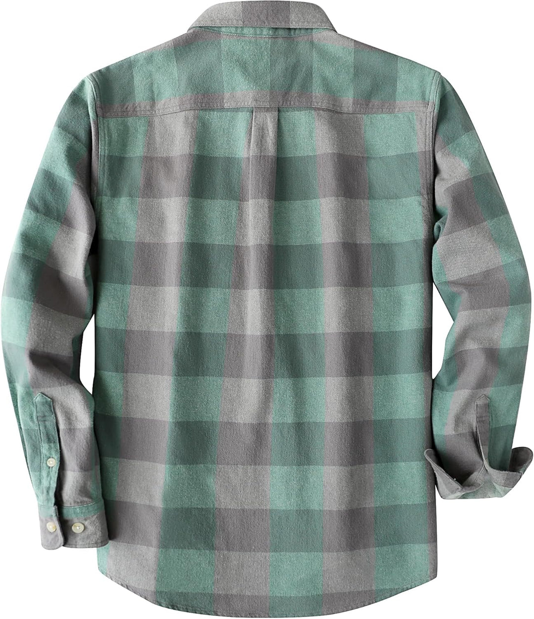 Dubinik® 6 oz Flanellhemd Herren Flanellhemden Herren Langarm Regular Fit Kariert Button Down Warm F