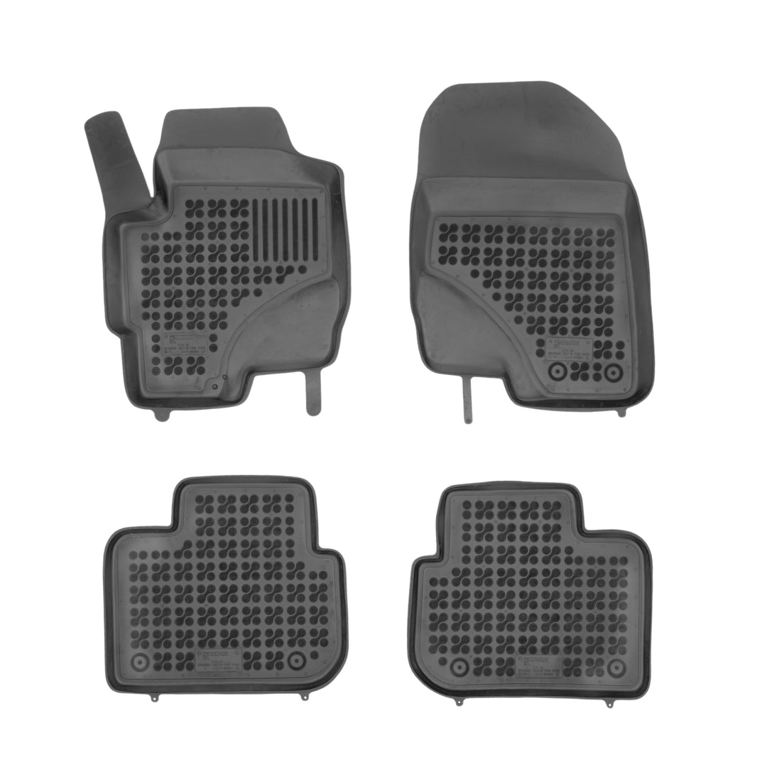SMK Auto fussmatten gummimatten passt für Mitsubishi Colt VI 2009-2012 fussmatten Auto für alle Jahr