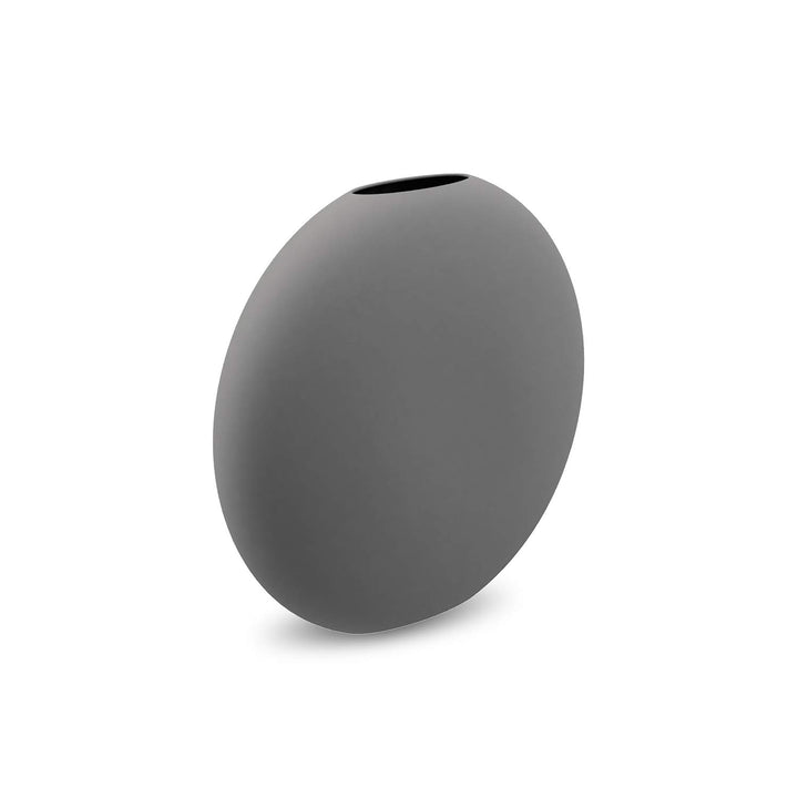 Cooee Design Pastille Vase, Keramik, Grau, L : 20, B: 6, H: 19 CM 20cm Grau, 20cm Grau
