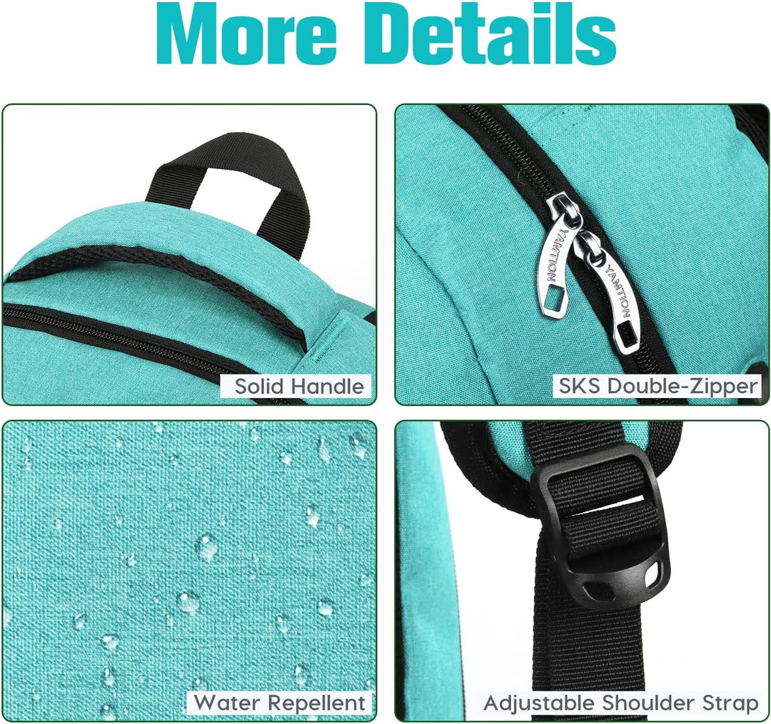 YAMTION Rucksack Schule,Schulrucksack Mädchen und Jungen Schultasche schulranze für Reisen Studium S