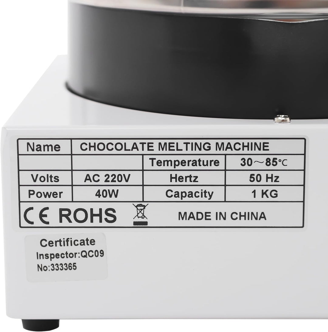 Elektrischer Schokoladenschmelztopf, Elektrische Schokoladenschmelzer, Schokolade Schmelzmaschine mi