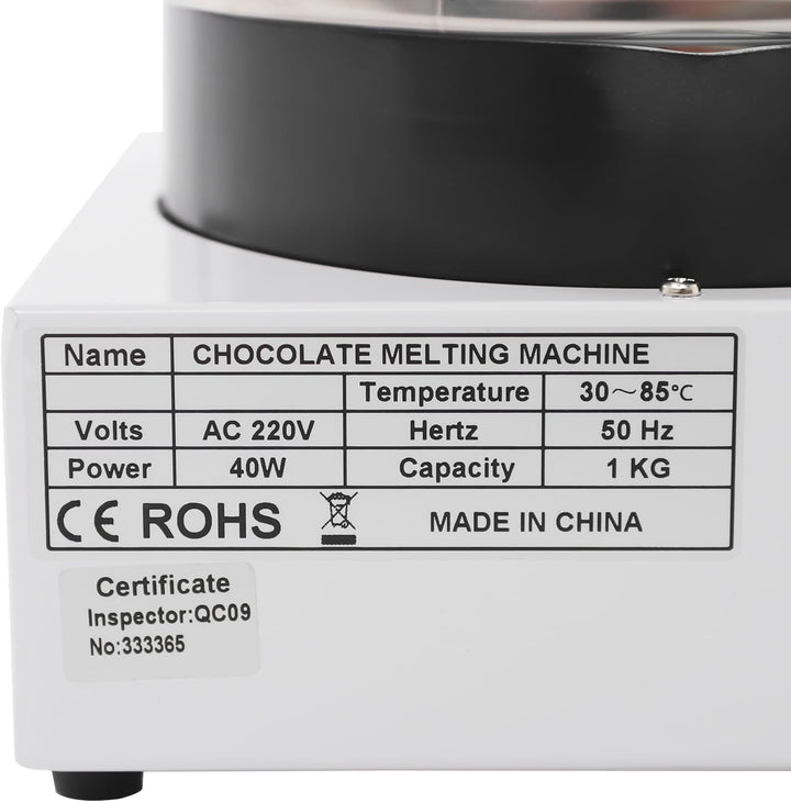 Elektrischer Schokoladenschmelztopf, Elektrische Schokoladenschmelzer, Schokolade Schmelzmaschine mi