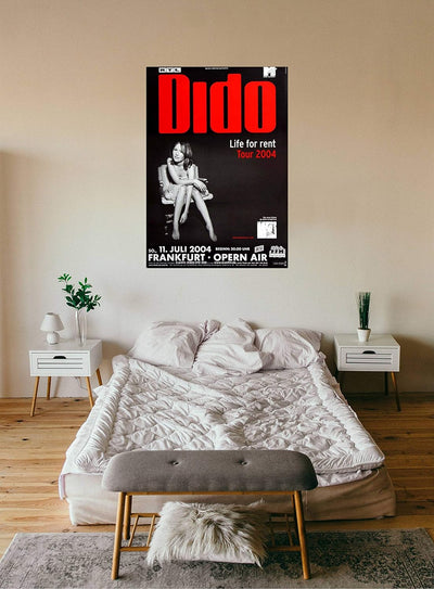 Dido - Live for Rent, Frankfurt 2004 » Konzertplakat/Premium Poster | Live Konzert Veranstaltung | D