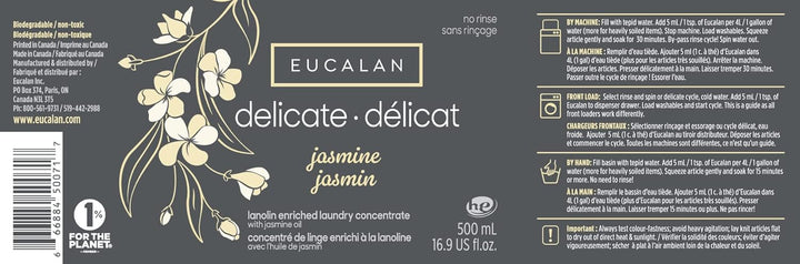 Eucalan WSM pflegendes Feinwaschmittel für Handwäsche, 100 ml, Wrapture Jasmin