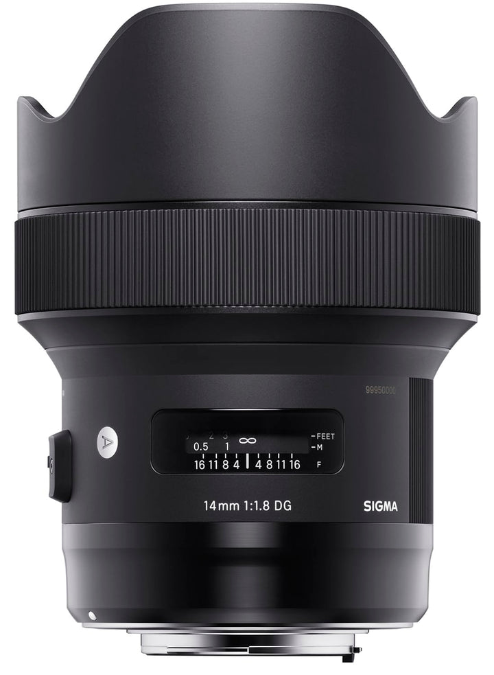 Sigma 14mm F1,8 DG HSM Art Objektiv für Sony-E Objektivbajonett für Sony-E Single, für Sony-E Single
