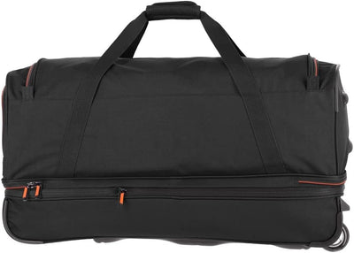 travelite 2-Rad Trolley Reisetasche Gr. L mit Dehnfalte, Gepäck Serie BASICS: Weichgepäck Reisetasch