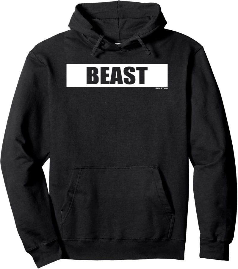 Beast Bodybuilding Gains Fitness Gym Motivation Sprüche Pullover Hoodie