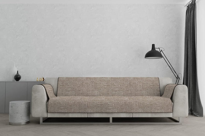 Komfort-Antigleiten-Sofa-Decke,4 Plätze, Braun 4 Plätze Braun, 4 Plätze Braun