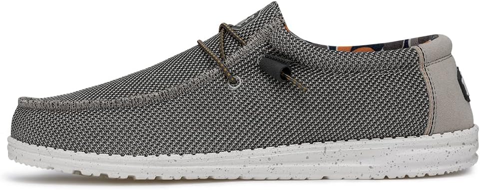 Hey Dude Herren Wally Sox Mokassin, 42 EU Asphalt