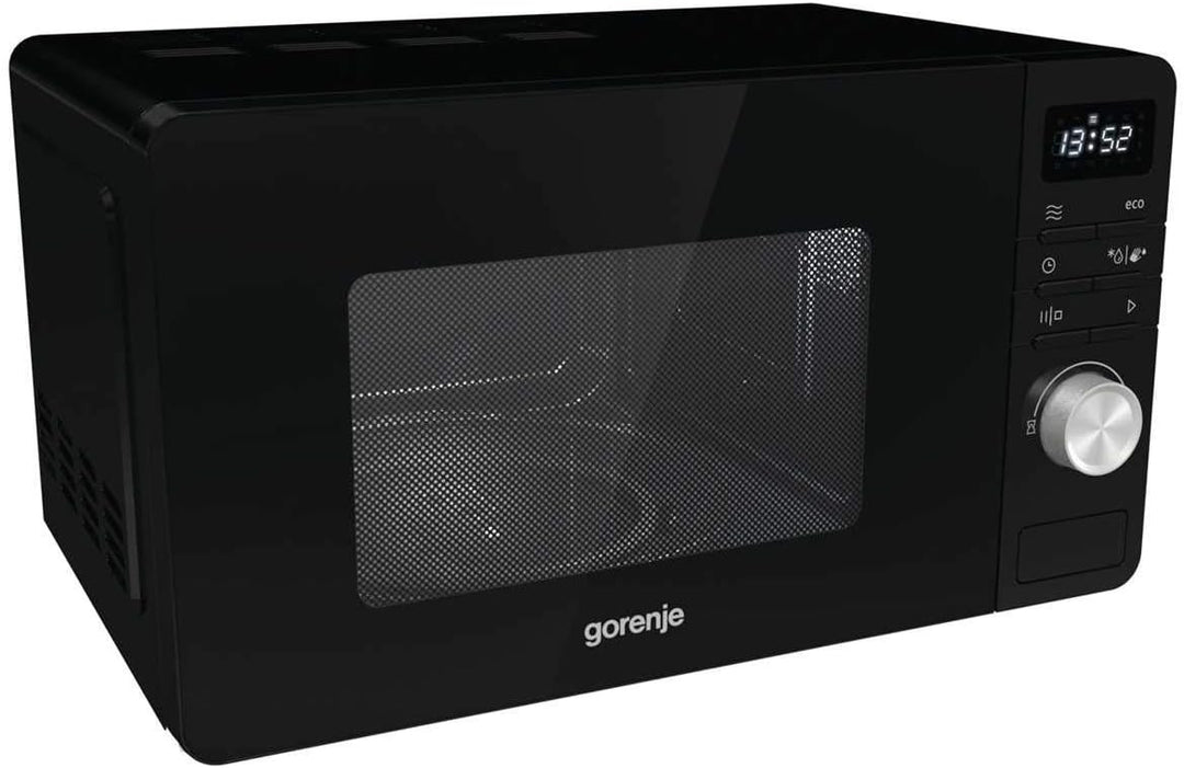 Gorenje MO 20 A3B Mikrowelle, SmartDisplay Funktion, 20 Liter - 800 Watt - Schwarz