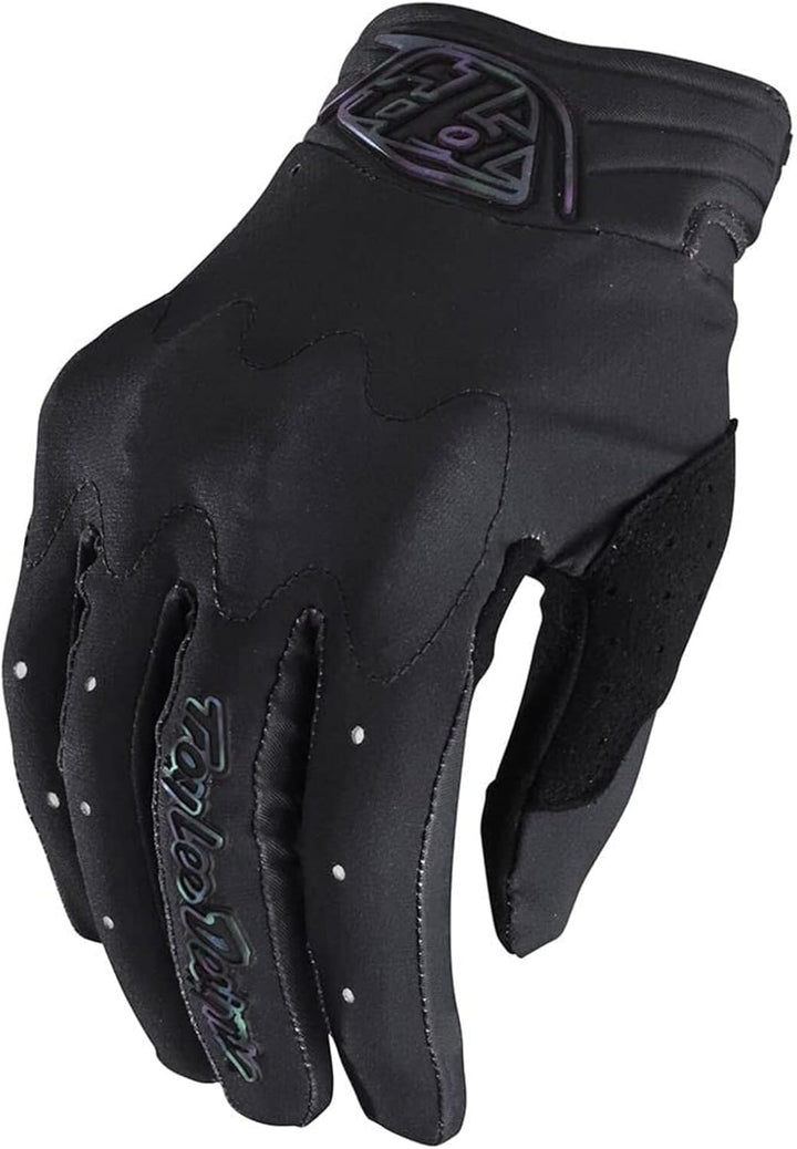 Troy Lee Designs Gambit Floral Damen Fahrradhandschuhe Schwarz XL, Schwarz XL