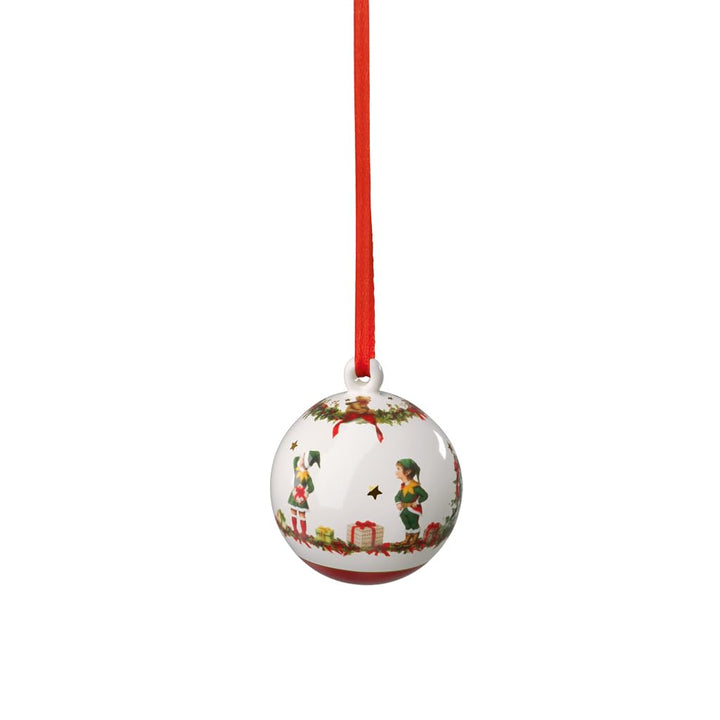 Villeroy &amp; Boch - Annual Christmas Edition 2026 Jahres-Kugel 6,5x8cm Bunt, Weihnachts-Sammlerstück,