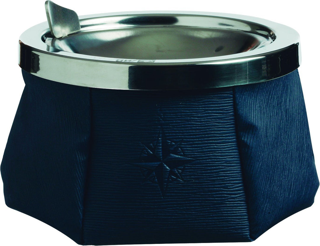 Marine Business Aschenbecher in Leder mit Deckel Merhfarbig, Merhfarbig