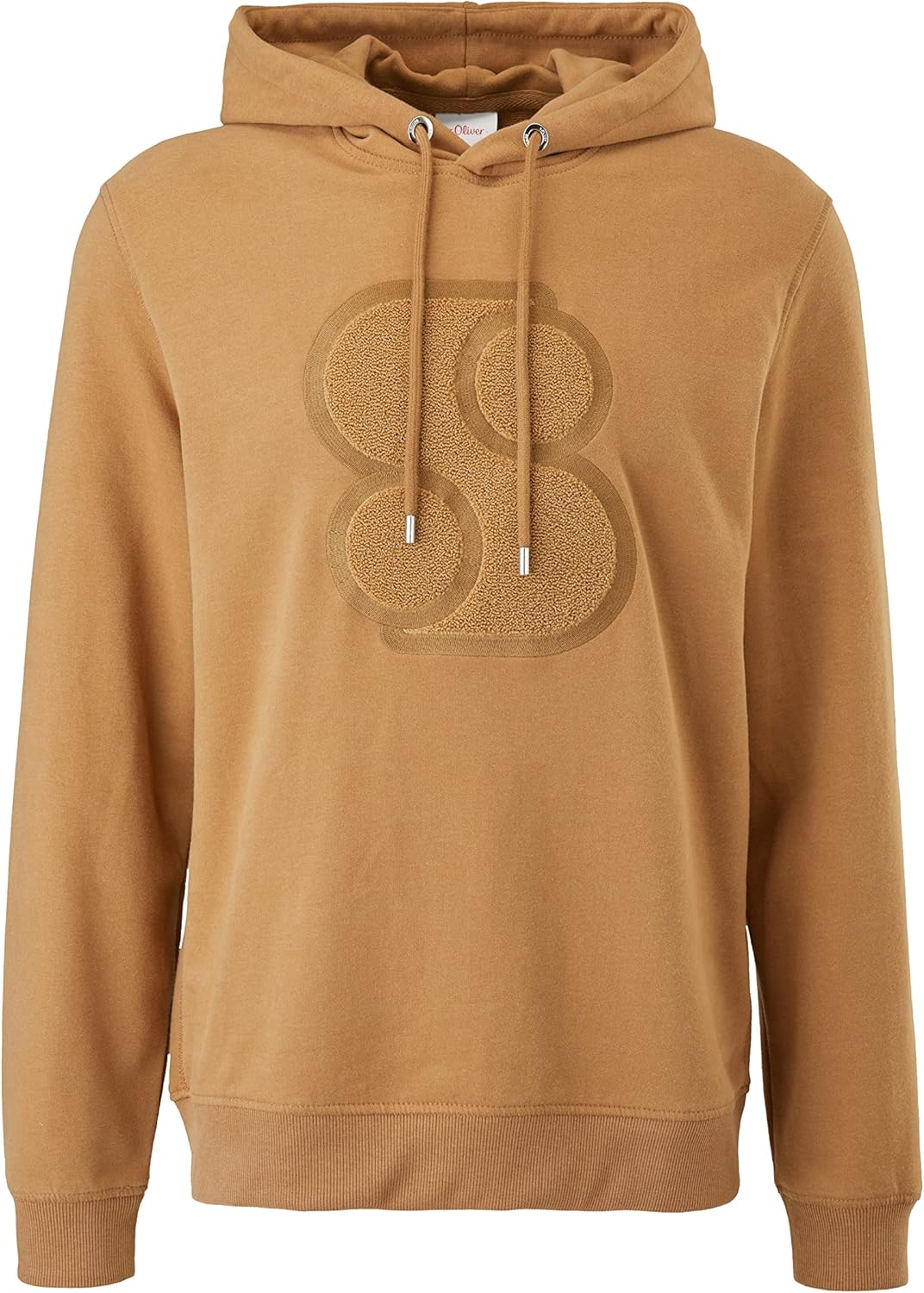 s.Oliver Herren Sweatshirt Langarm S Brown, S Brown