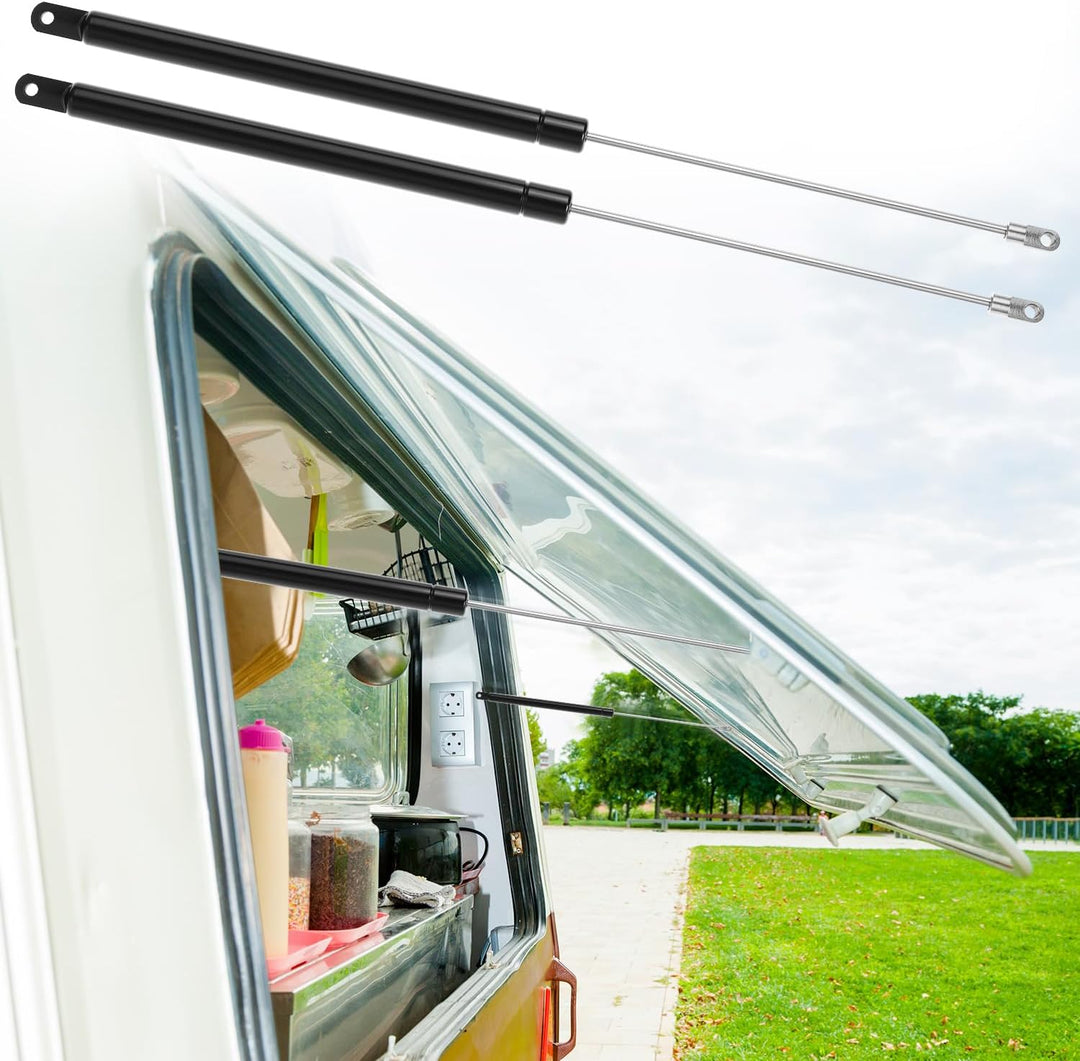 QWORK® 2 Stück Gasdruckfeder, Gasdruckdämpfer, Zubehör für Wohnwagen, Kompatibel mit Seitz Dometic H