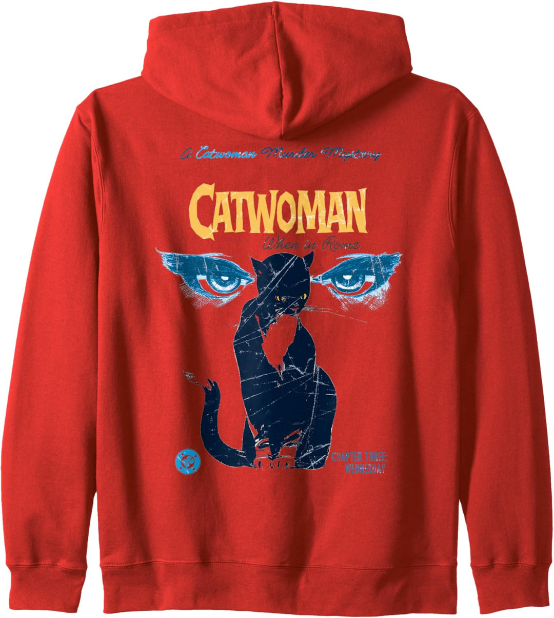 DC Catwoman Cover Rom Kapuzenjacke