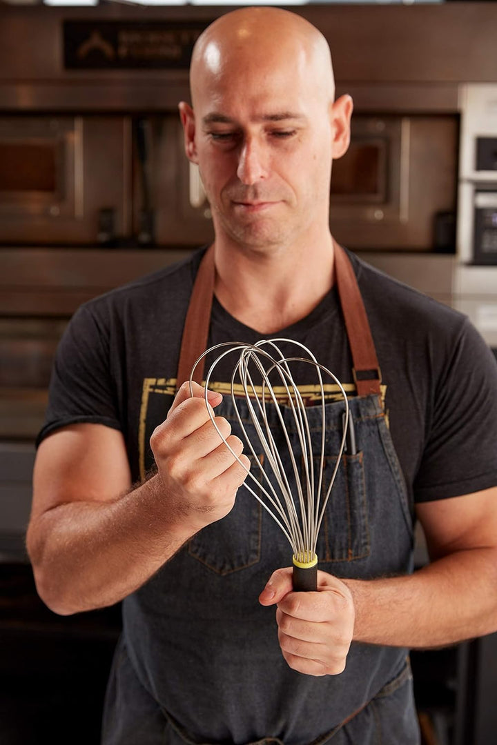 MatferBourgeat Whisk Plastic Handle - 16" 15-3/4-Inch, 15-3/4-Inch