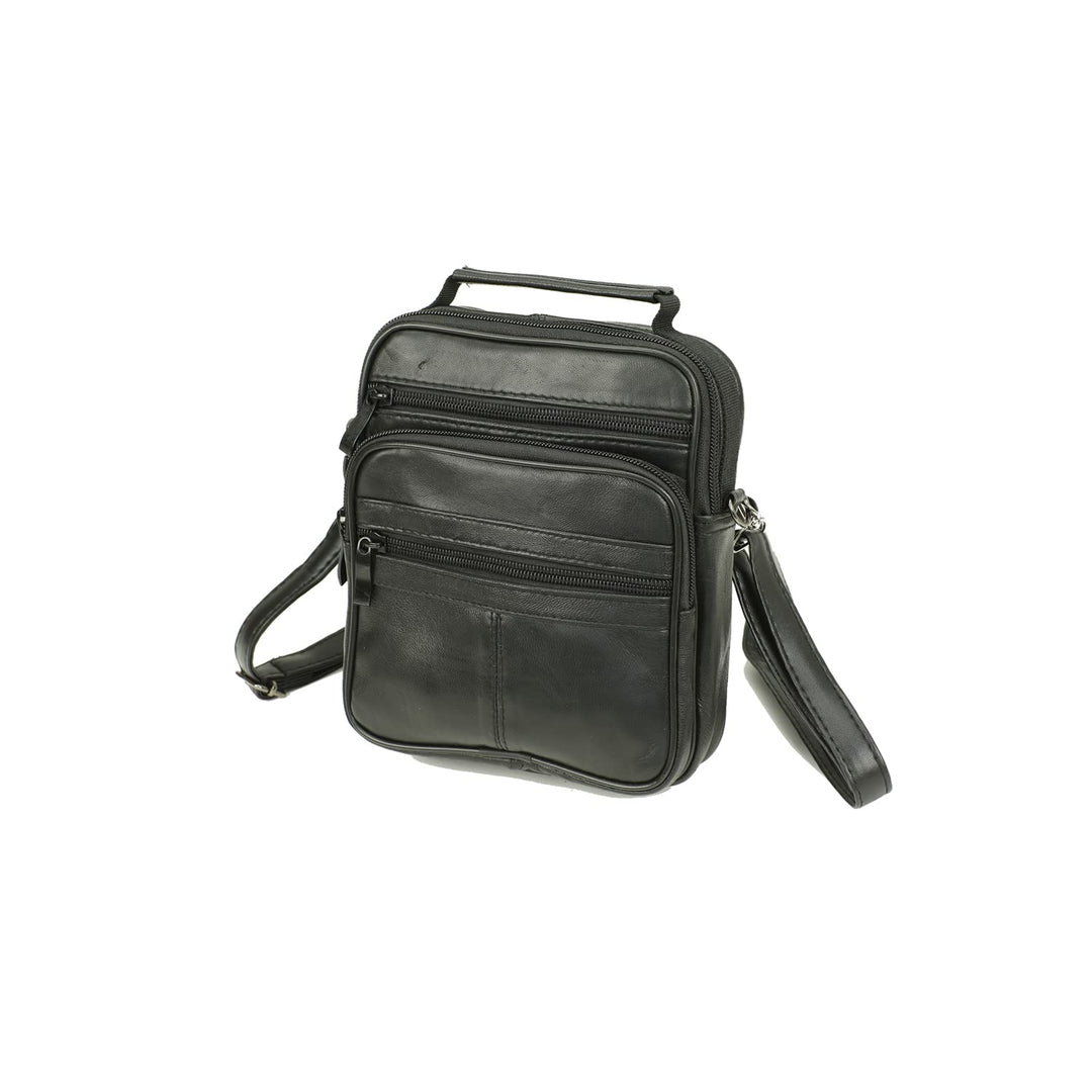 Echt Leder Herren Arbeitstasche Umhängetasche Herrentasche Schultertasche Messenger Flugbegleiter Sc