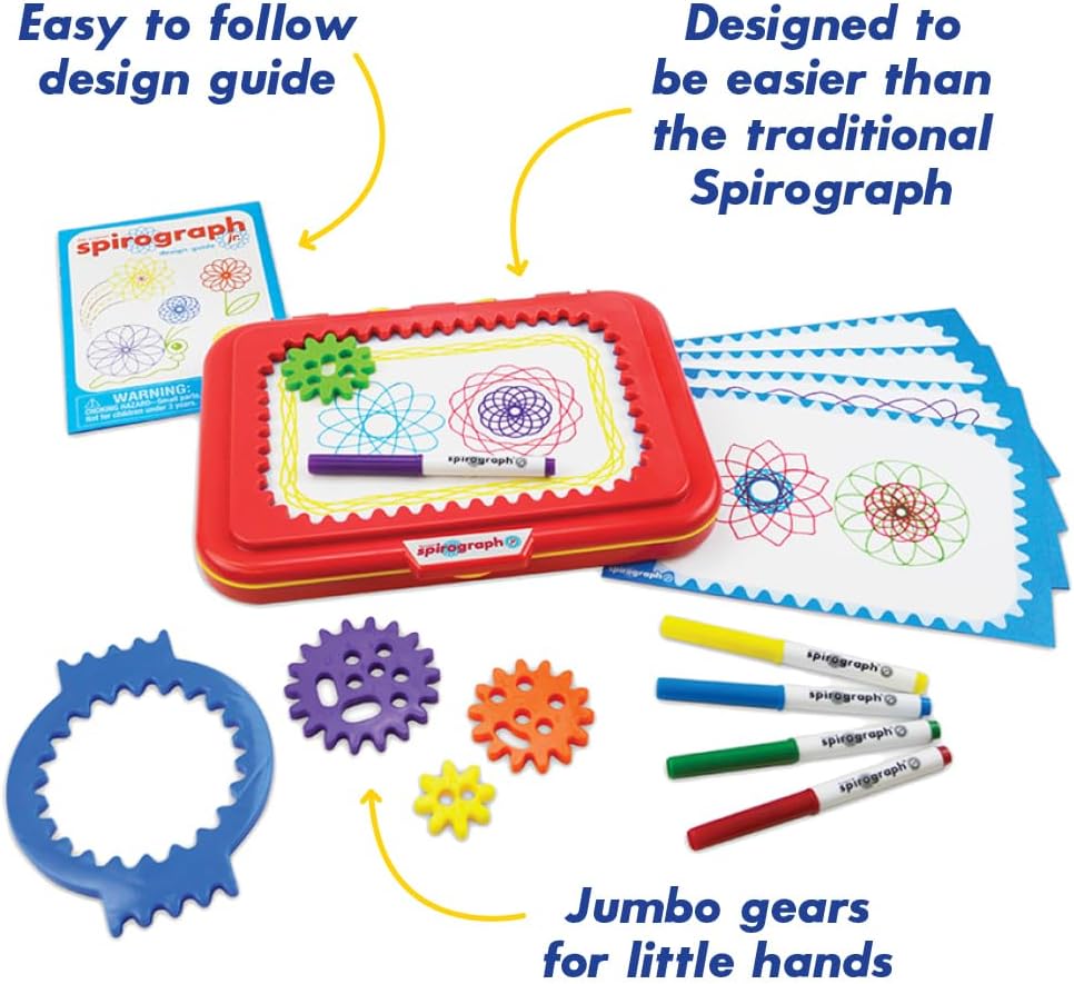Spirograph Jr., Mehrfarbig, Assorted Original, Original