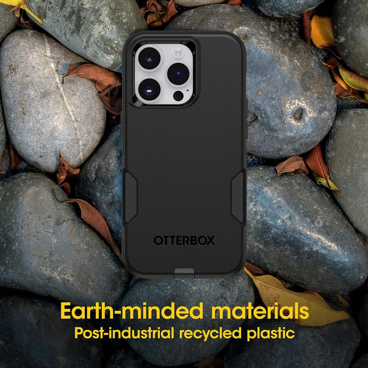OtterBox Schutzhülle für iPhone 14 Pro (nur Pendler-Serie), schwarz, schlank und robust, taschenfreu