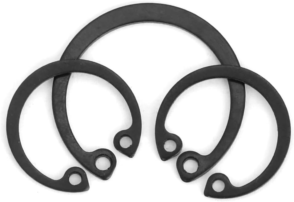 Intern Seegerring Sprengringe Manganstahl C-Clip Sicherungsringe 60mm, 6 pcs, 60mm, 6 pcs