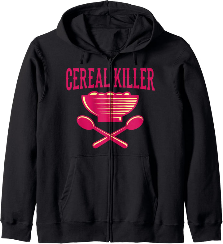 CEREAL KILLER CEREALIEN PALEO Vegetarier Veganer Kapuzenjacke