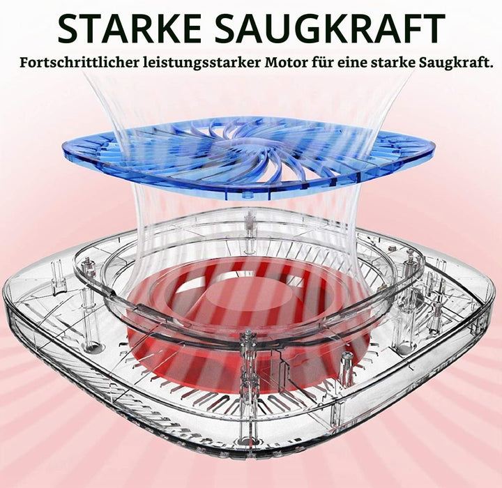 MelodySusie Nagelstaubsauger mit Filter, Professionelle Staubabsaugung für Nagelstudio &amp; Zuhause Lei