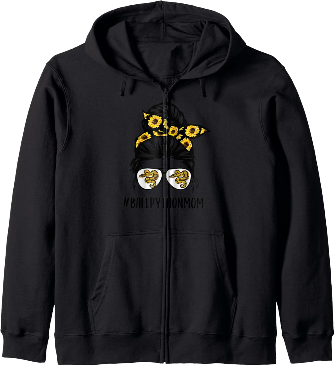 Königspython Mama Schlange Königspython Kapuzenjacke