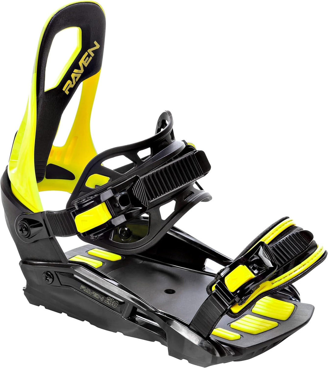 RAVEN Snowboard Set: Snowboard Pulse + Bindung s230 Lime 170cm Wide + s230 Lime M/L, 170cm Wide + s2