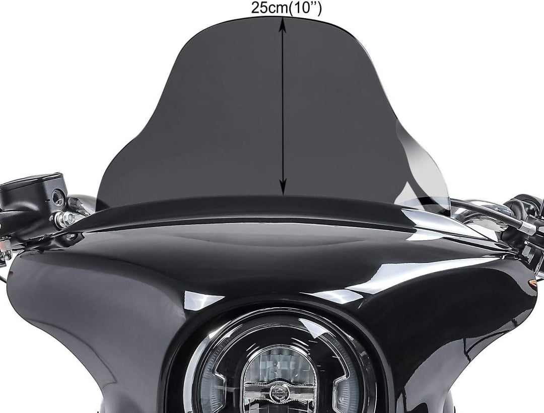 Windschild für Harley Davidson Sport Glide 18-23 Craftride L Windschutzscheibe dunkel getönt