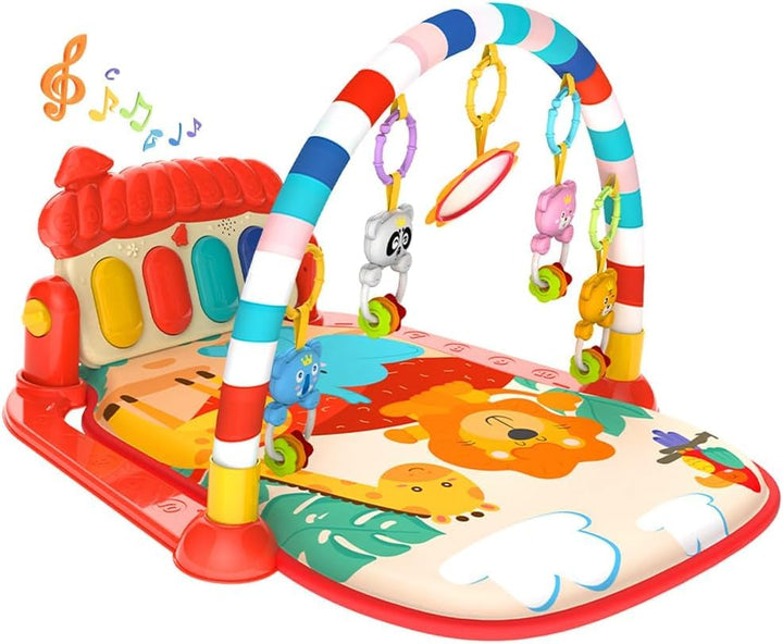 Eners Baby Gym Spielmatte Musikalische Aktivitätsmatte Piano Baby Play Gym Bauchzeit Gepolsterte Mat