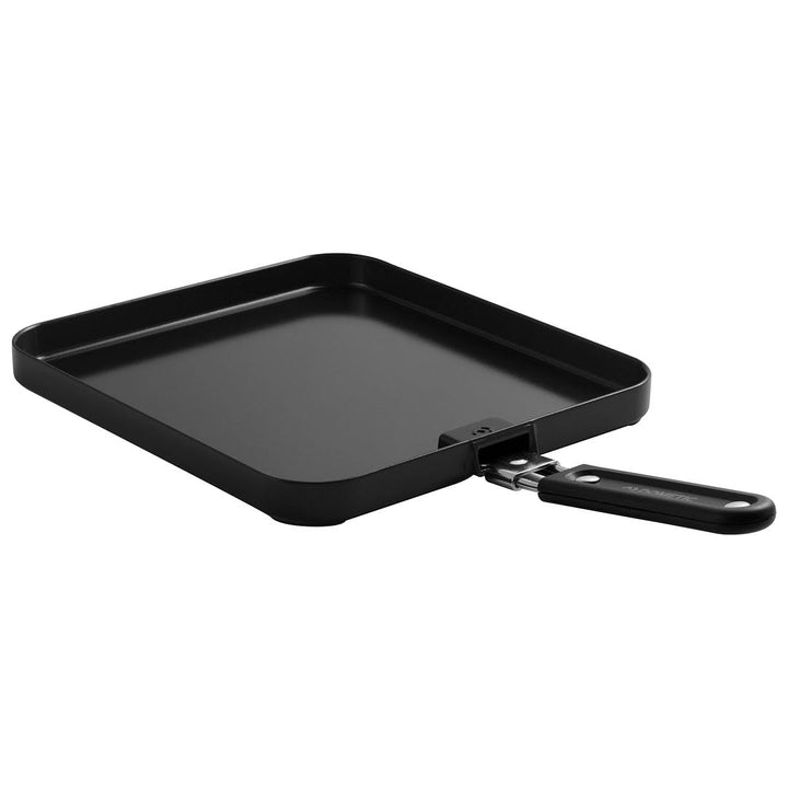 Cadac - Universelle Flache Grillplatte - Aluminium - Grillzubehör - Camping Kochen - Barbecue - Schw