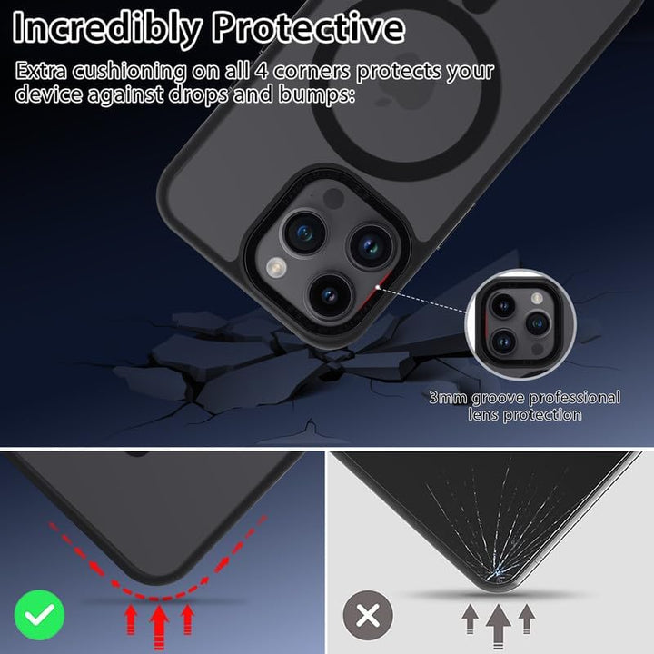 Yoedge Magnetische Handyband für iPhone 11 Pro Max 6,5" Hülle mit Band,Handyhülle Kompatibel mit Mag