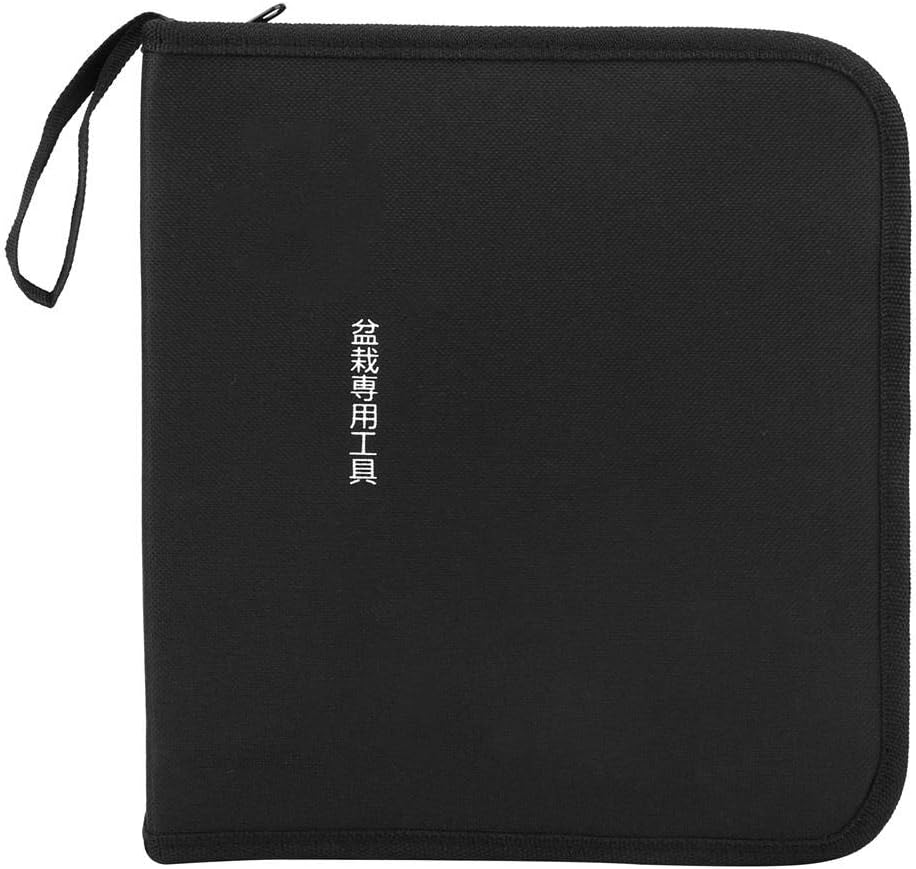 Fdit Garden Bonsai Tool Bag Organizer Pouch Halter für Mini-Gartengeräte im Innenbereich