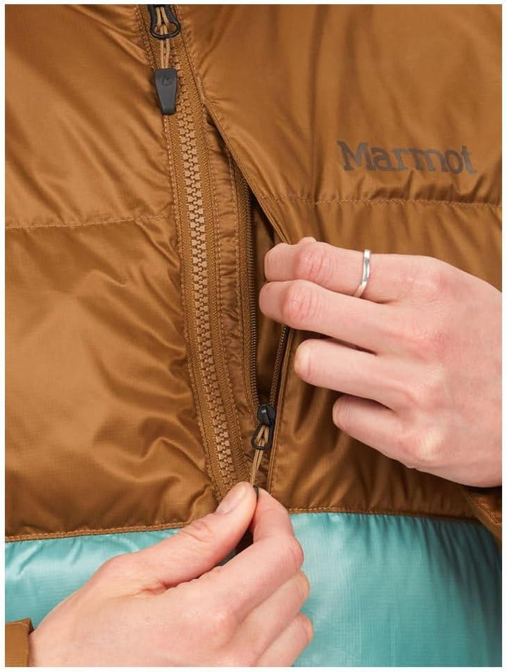 Marmot Damen Guides Down Hoody F22, Leichte Daunenjacke, warme Winterjacke, wasserabweisende Steppja