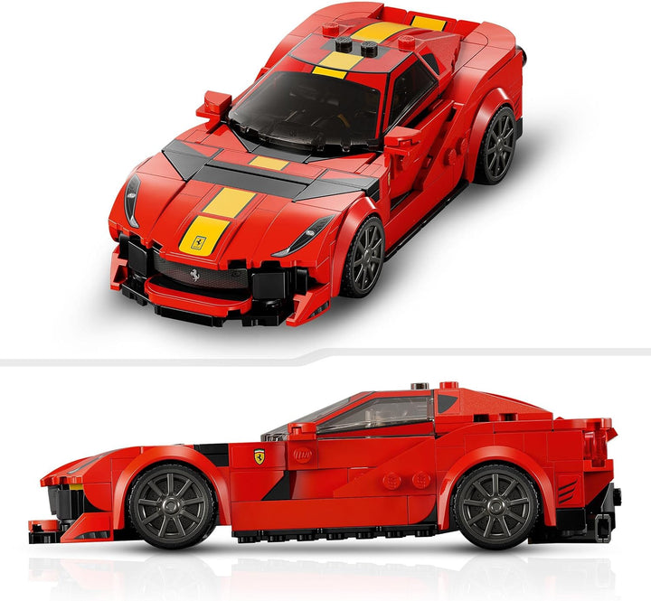 LEGO Speed Champions Ferrari 812 Competizione, Sportwagen und Spielzeug-Modell-Bausatz, Serie 2023,