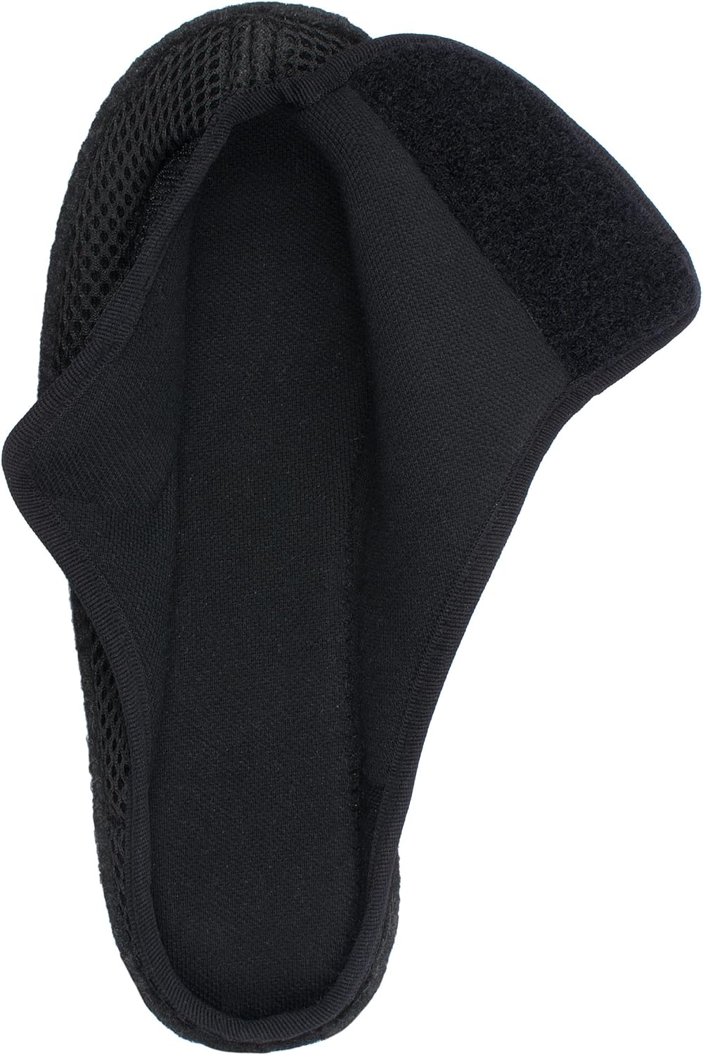 Aerosoft Klett-Pantolette 6032-4P Damen Herren Hausschuh Weite G-H rutschhemmend 37 EU Schwarz, 37 E