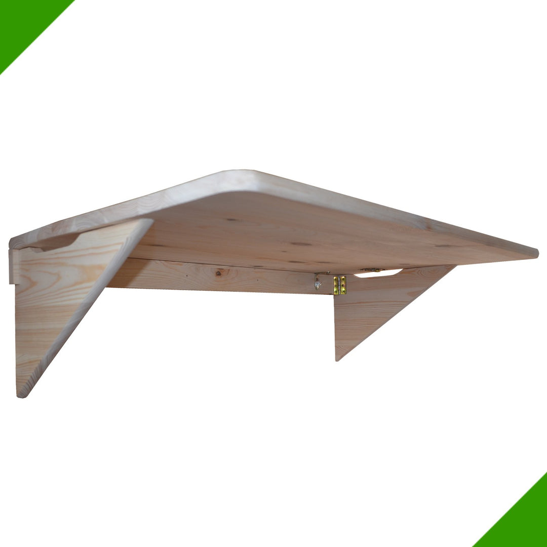 85 x 50 cm Kindermöbel Esstisch Unbehandelt Tisch Klapptisch Schreibtisch Holztisch Küche klappbar B