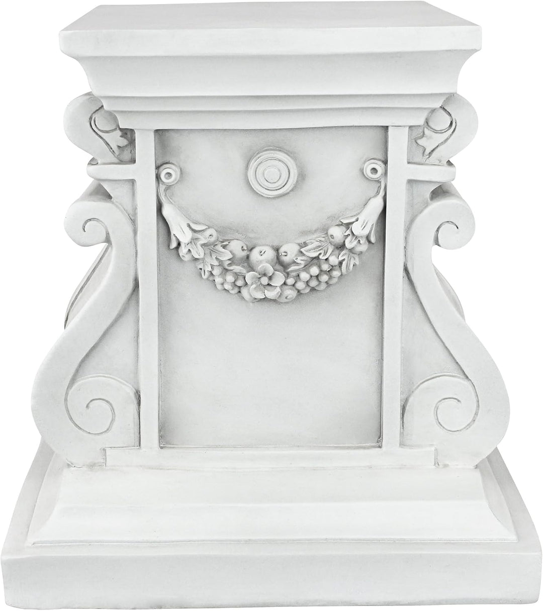 Design Toscano Klassische Statue Gartensockel Basisheber, 30,5 cm Medium, Medium