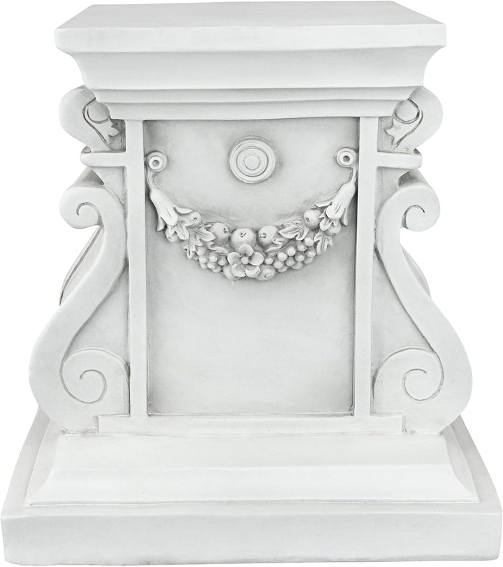 Design Toscano Klassische Statue Gartensockel Basisheber, 30,5 cm Medium, Medium