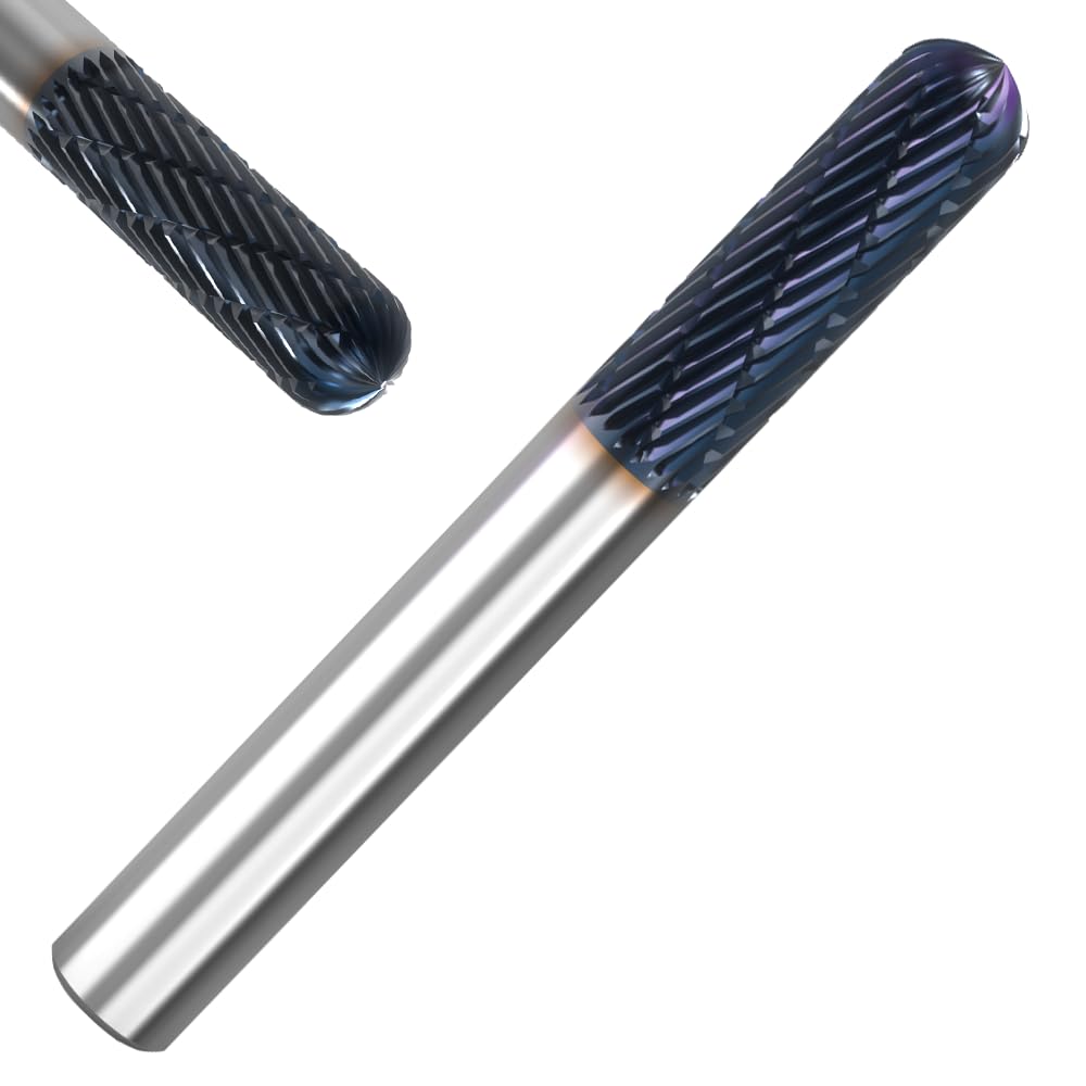 VHM Fräser mit AlTiN Beschichtung - 6mm Durchmesser, 60-100mm Länge - Langlebig &amp; Präzise - Vollhart