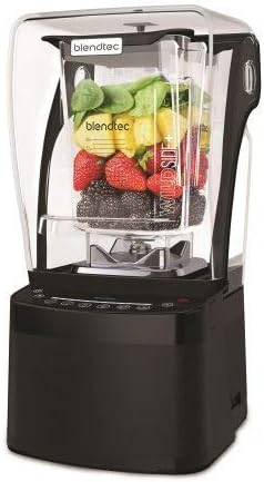 Blendtec P800D4601-EU Professional 800 Hochleistungsmixer/Blender, 2.66 liters, Schwarz, Single