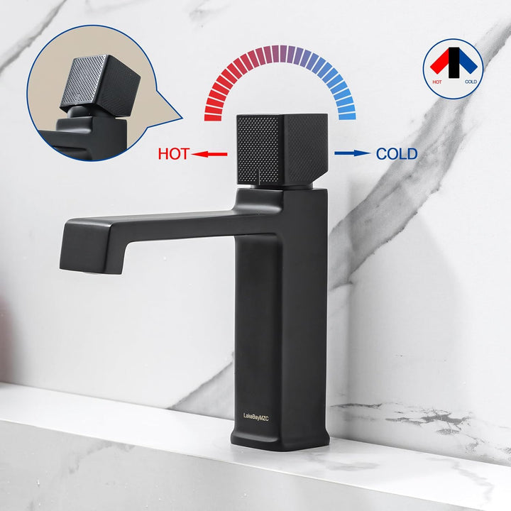 Wasserhahn Bad,Wasserfall Waschtischarmatur Bad für Waschbecken,Einhebelmischbatterie Waschbecken mi