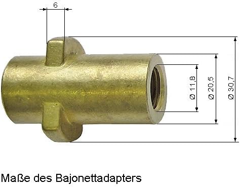 Rohrreinigungsschlauch 120bar 20m für Kärcher Anschluss Bajonett