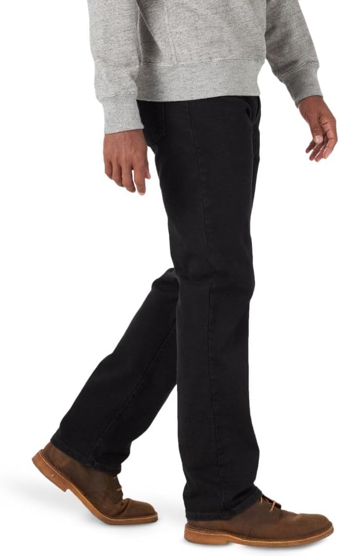Wrangler Authentics Herren Big & Tall Classic Comfort-Waist Jeans 29W / 30L Schwarz, 29W / 30L Schwa