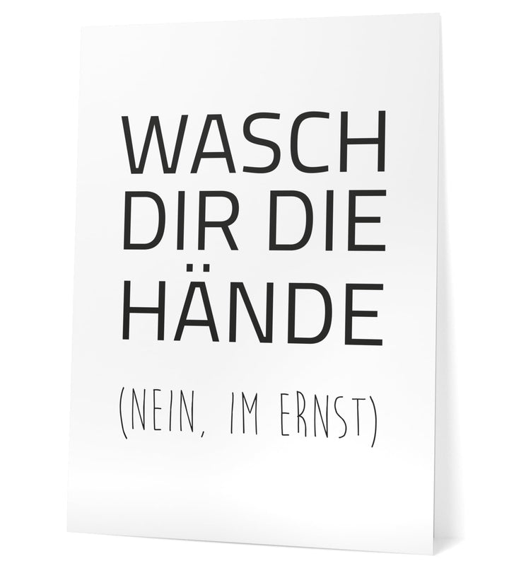 Papierschmiede® Bilder Home XXL Kunstdruck A1 (59,4x84,1 cm) Spruch Poster Zuhause Schrift Bild Wand
