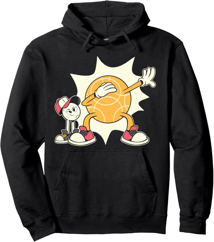 Dabbing Boulekugel Schweinchen Pétanque Outfit für Bouler Pullover Hoodie